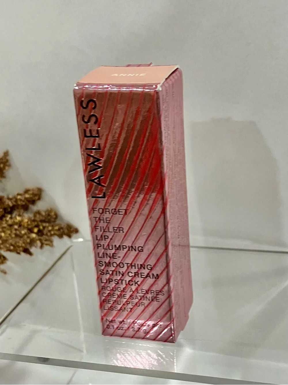 Lawless Flawless Satin Cream Lipstick - Shade- Annie